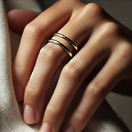 Jewelry of the Month: Handmade Gold Rings (J244)