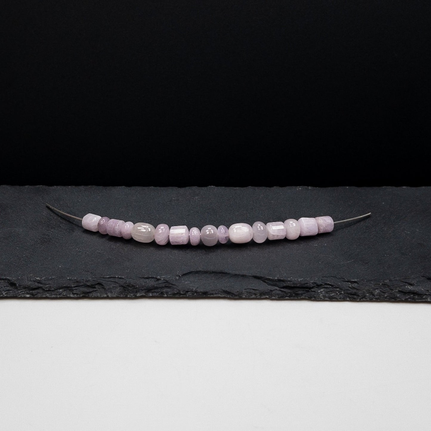 Kunzite Super Bead Mix - 16 pcs.