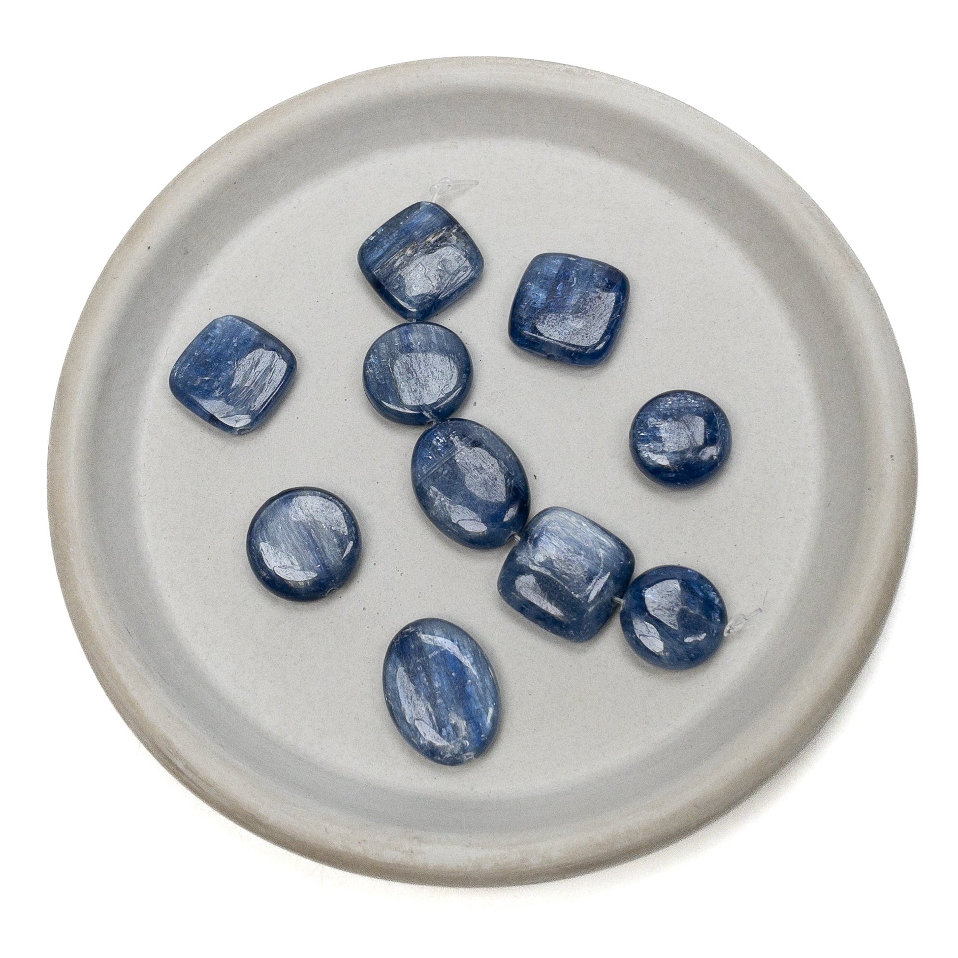 Kyanite Flat Fun Focals Mix - 5 pcs.