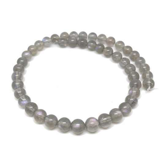 Labradorite Purple Flash Strand (AMAZING) - 6mm Round