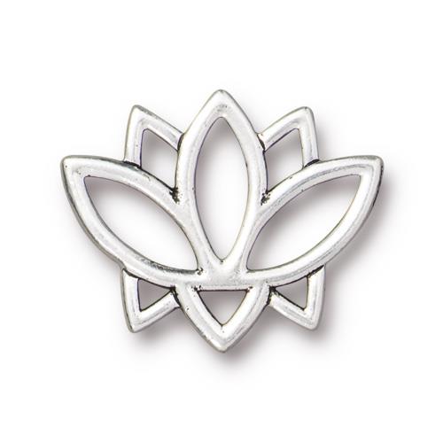 Large Open Lotus Link (4 Colors Available) - 2 pcs.