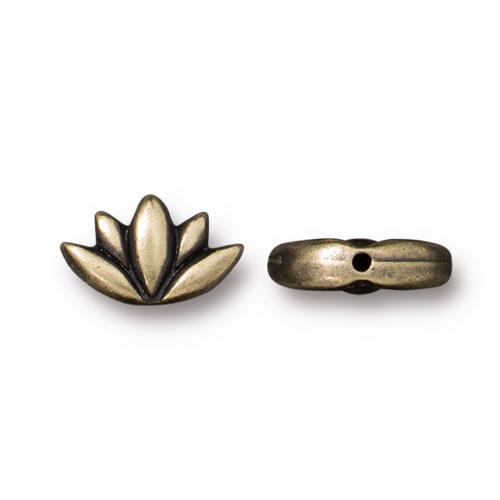 Little Lotus Bead (4 Color Options Available) - 4 pcs.