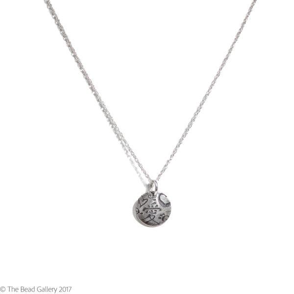 Kanji Love Charm Silver