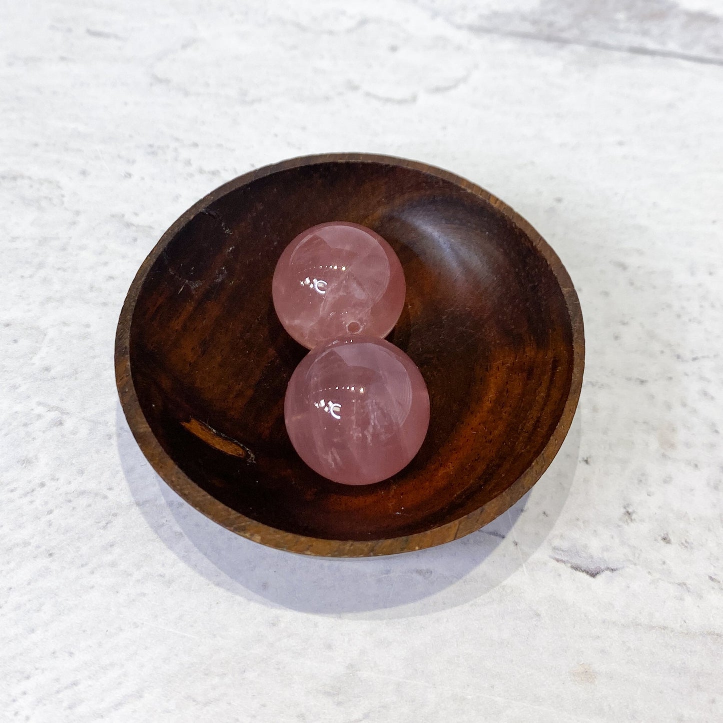 Madagascar Rose Quartz 16mm Round Bead - 1 pc.