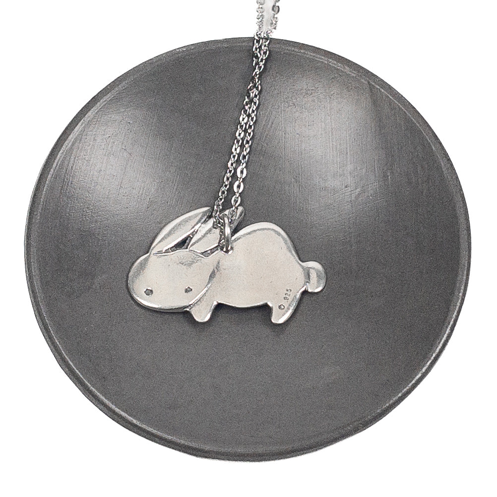 PREORDER SPECIAL! Mama Bunny Necklace (Sterling Silver)