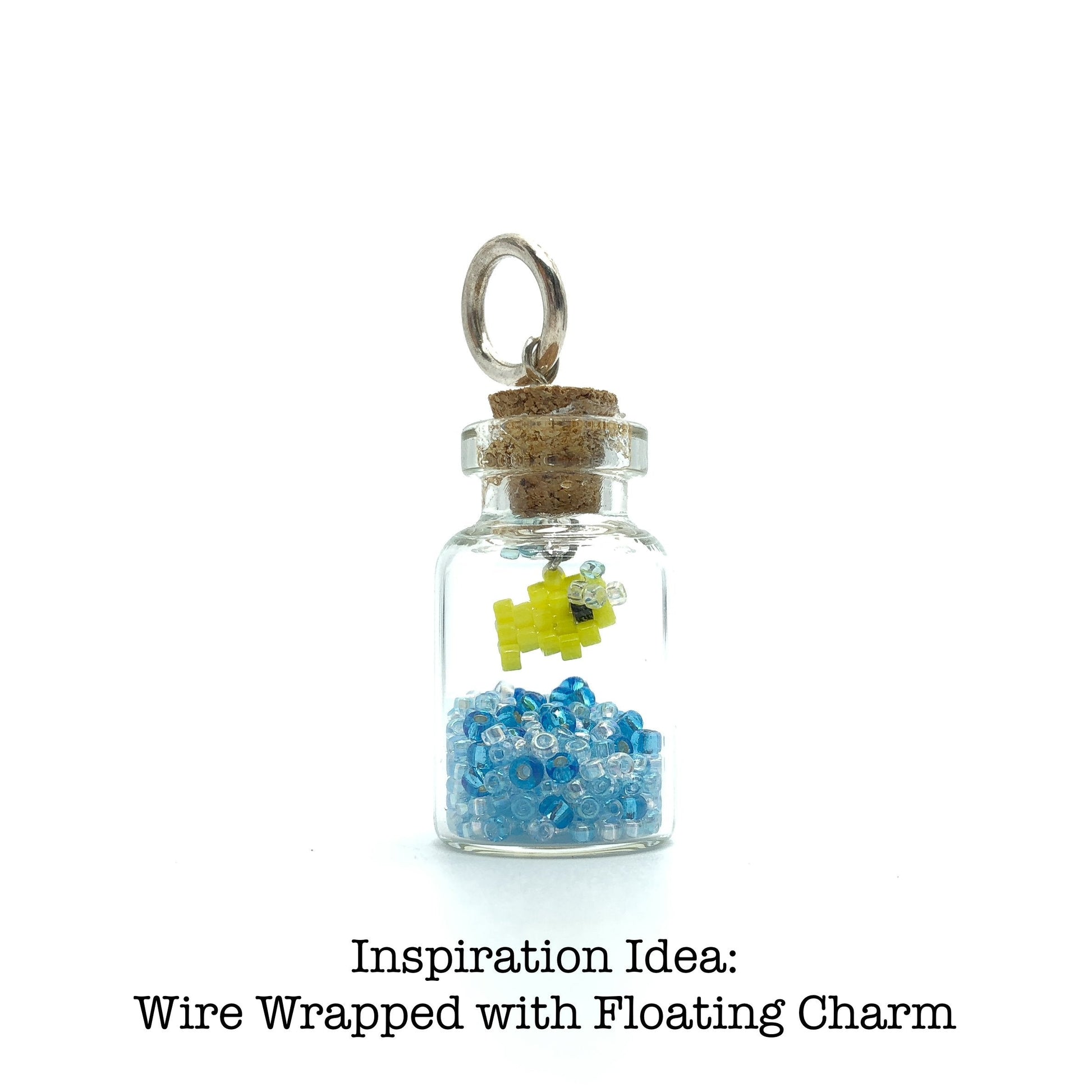 Mini Glass Wish Bottle - 20 pcs.