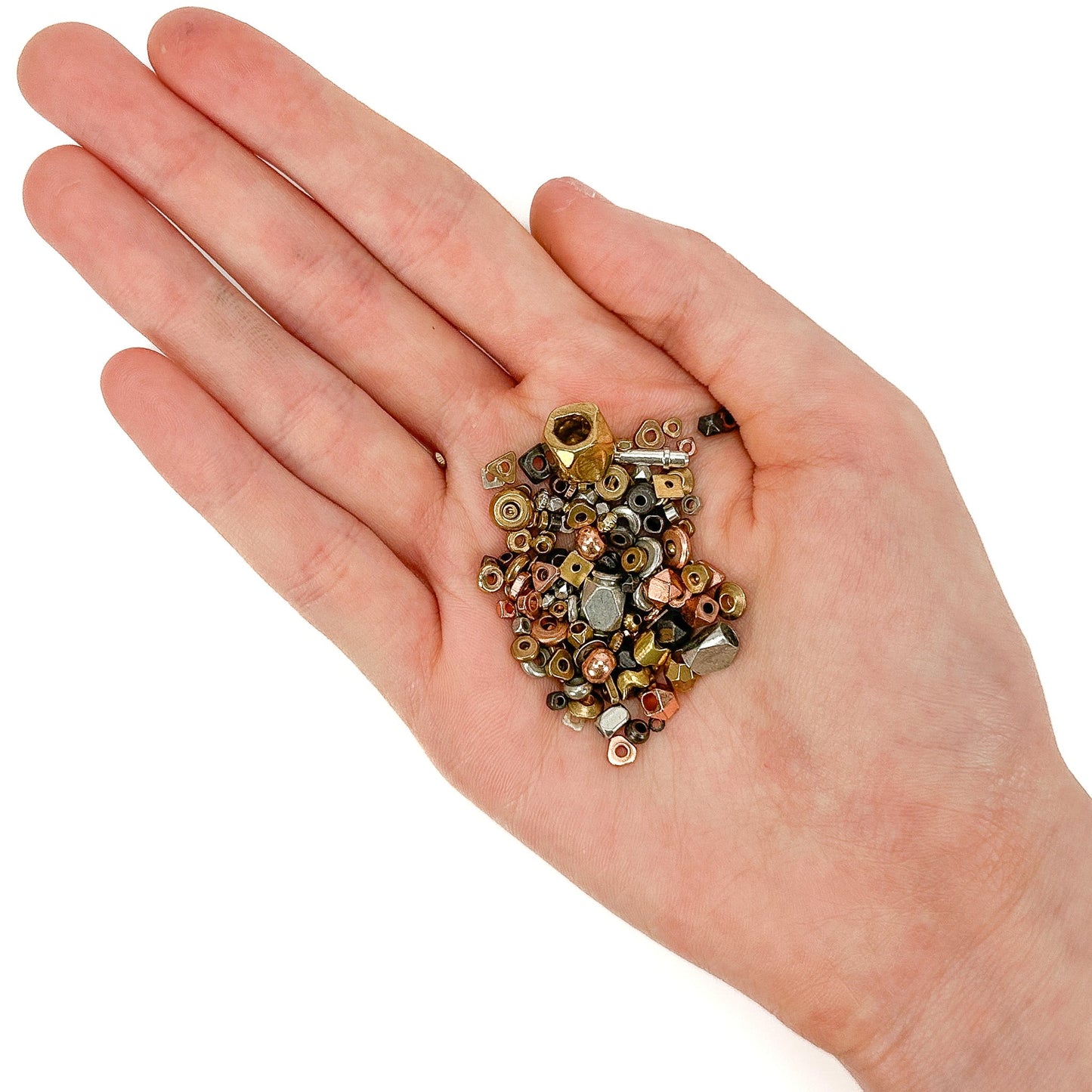 Mixed Metals Bead Mix (20 grams) - 1 bag (MIX026)