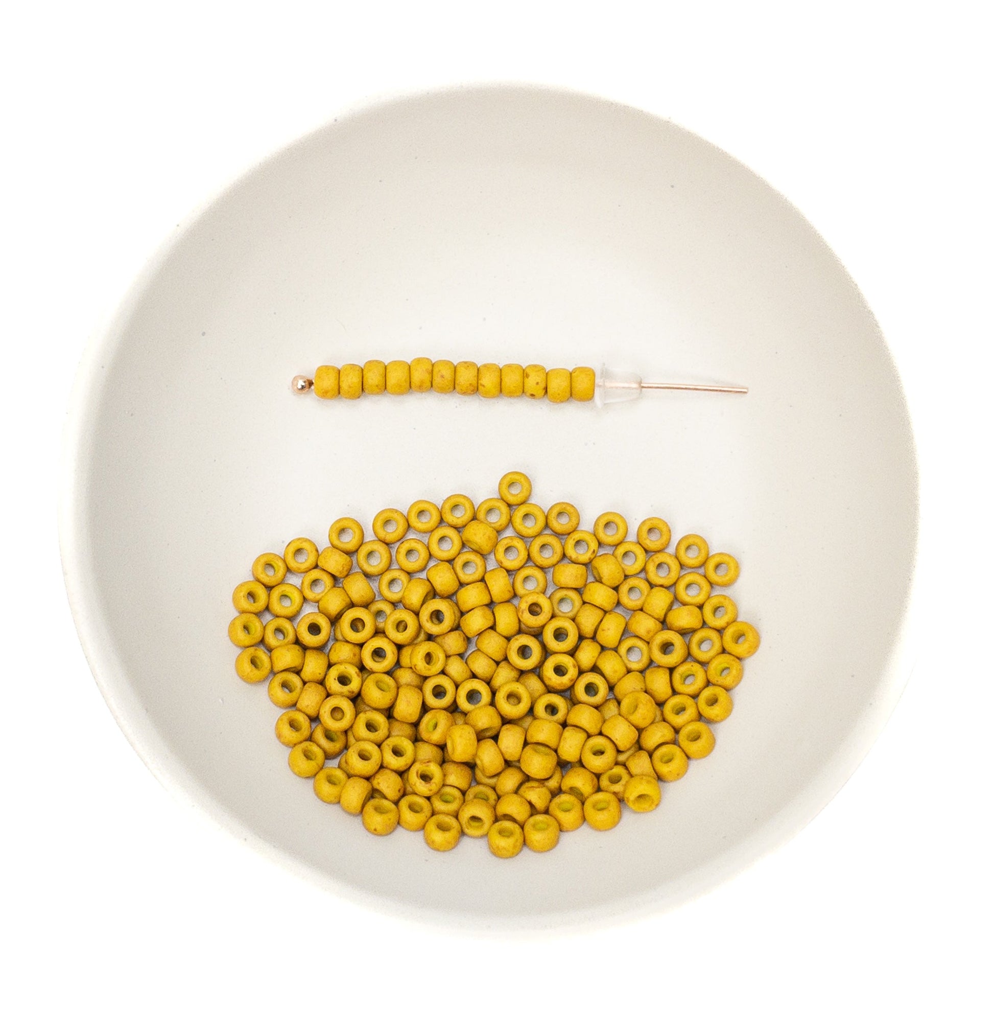 Mustard Seeds Seed Bead - Japanese 8/0