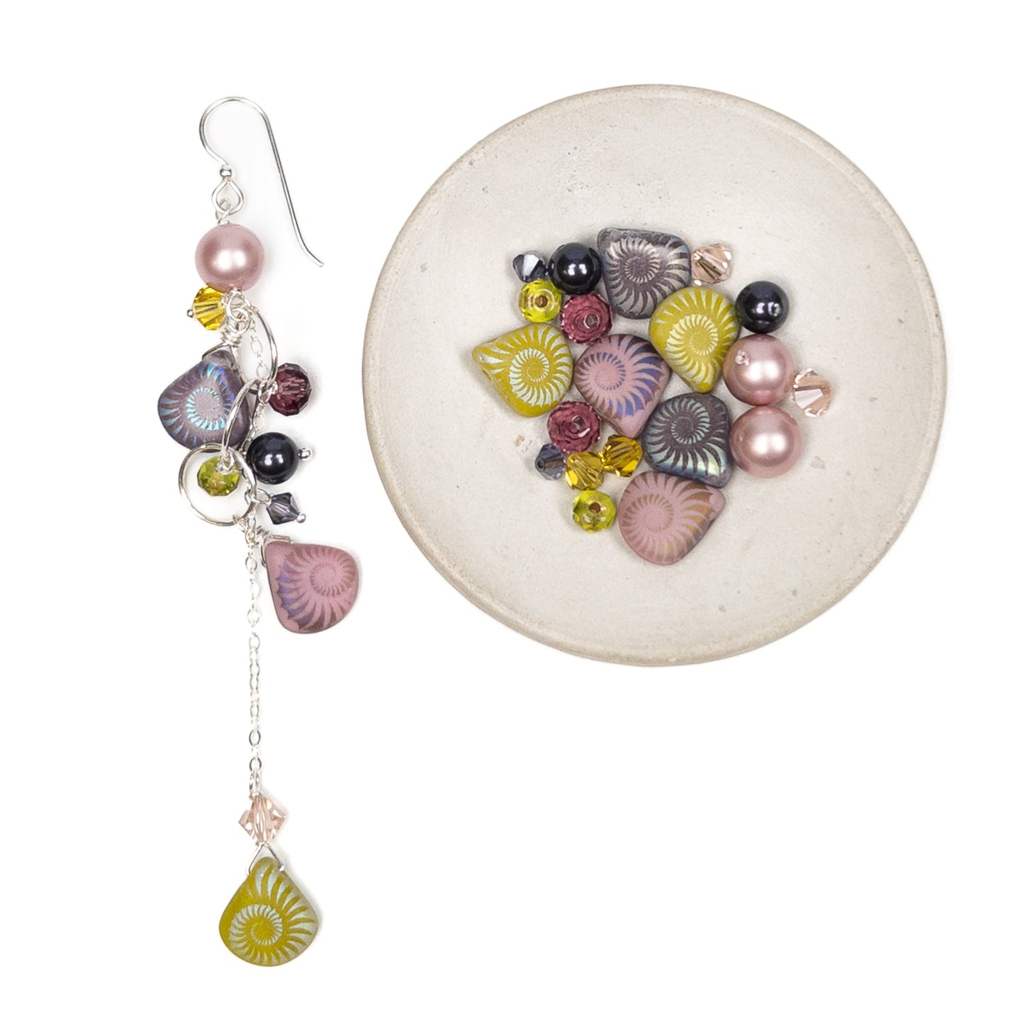 Siren Song Glass & Crystal Bead Mix (2 Colors Available) - 20 pcs.