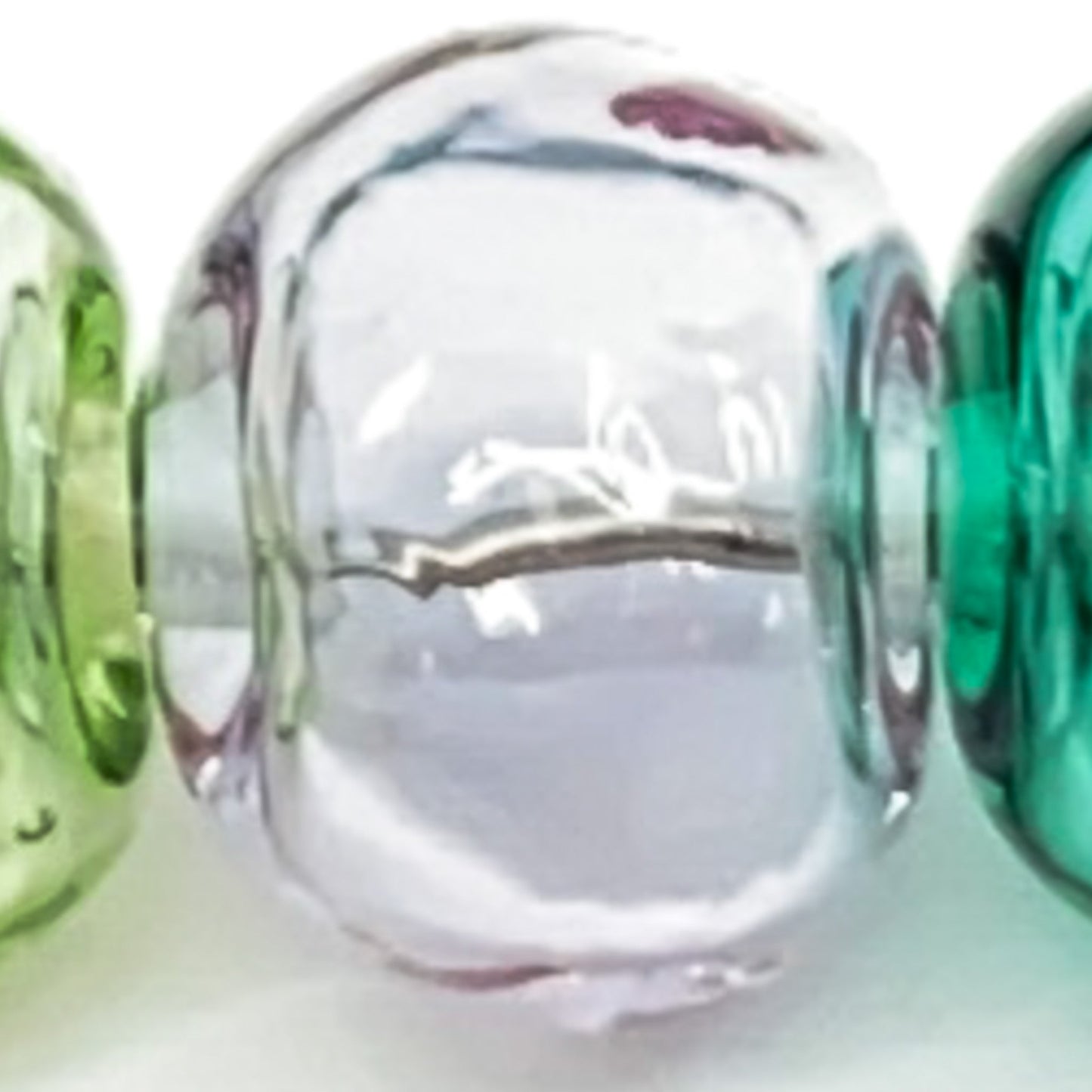 Paradise Glass Handmade Glass - Hollow Beads (5 Colors) - 1 pc.-The Bead Gallery Honolulu