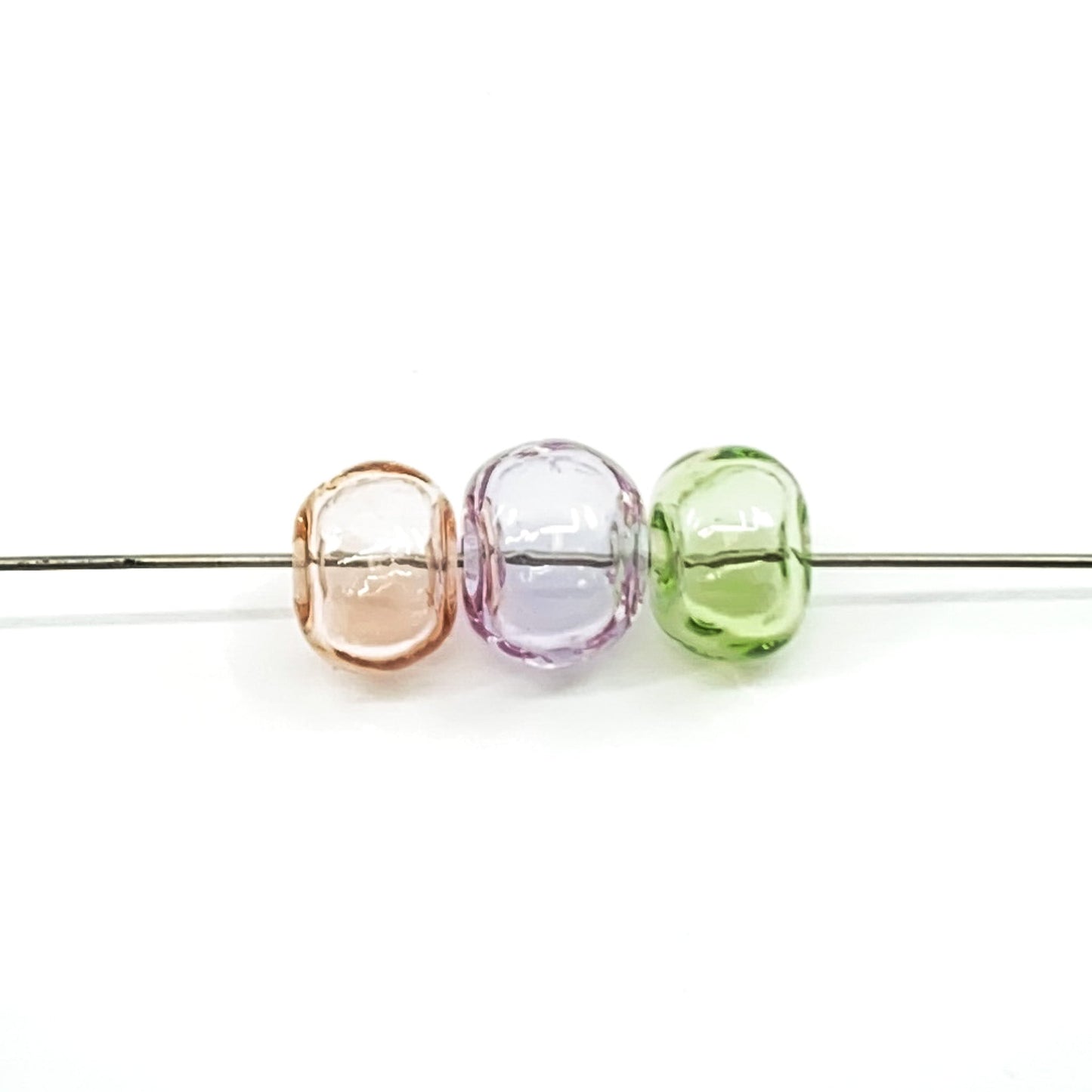 Paradise Glass Handmade Glass - Hollow Beads (5 Colors) - 1 pc.-The Bead Gallery Honolulu