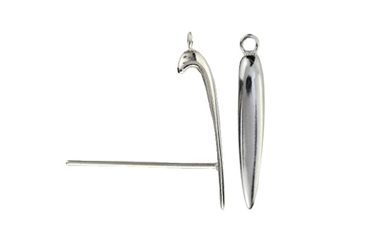 Pendulum Bail (2 Metal Options Available) - 1pc.