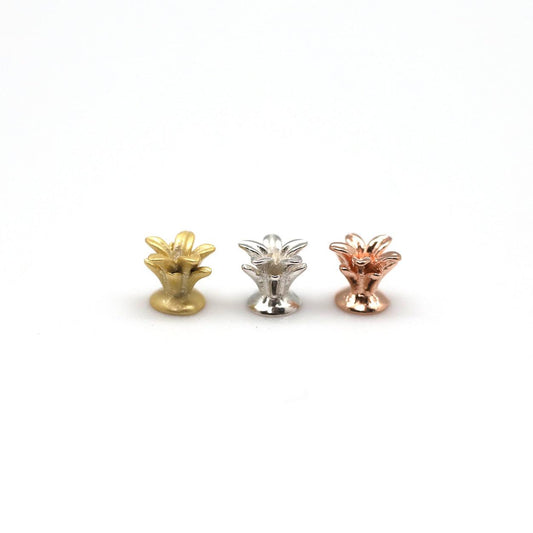 Pineapple Crown Cap (3 Metal Options Available) - 1 pc.