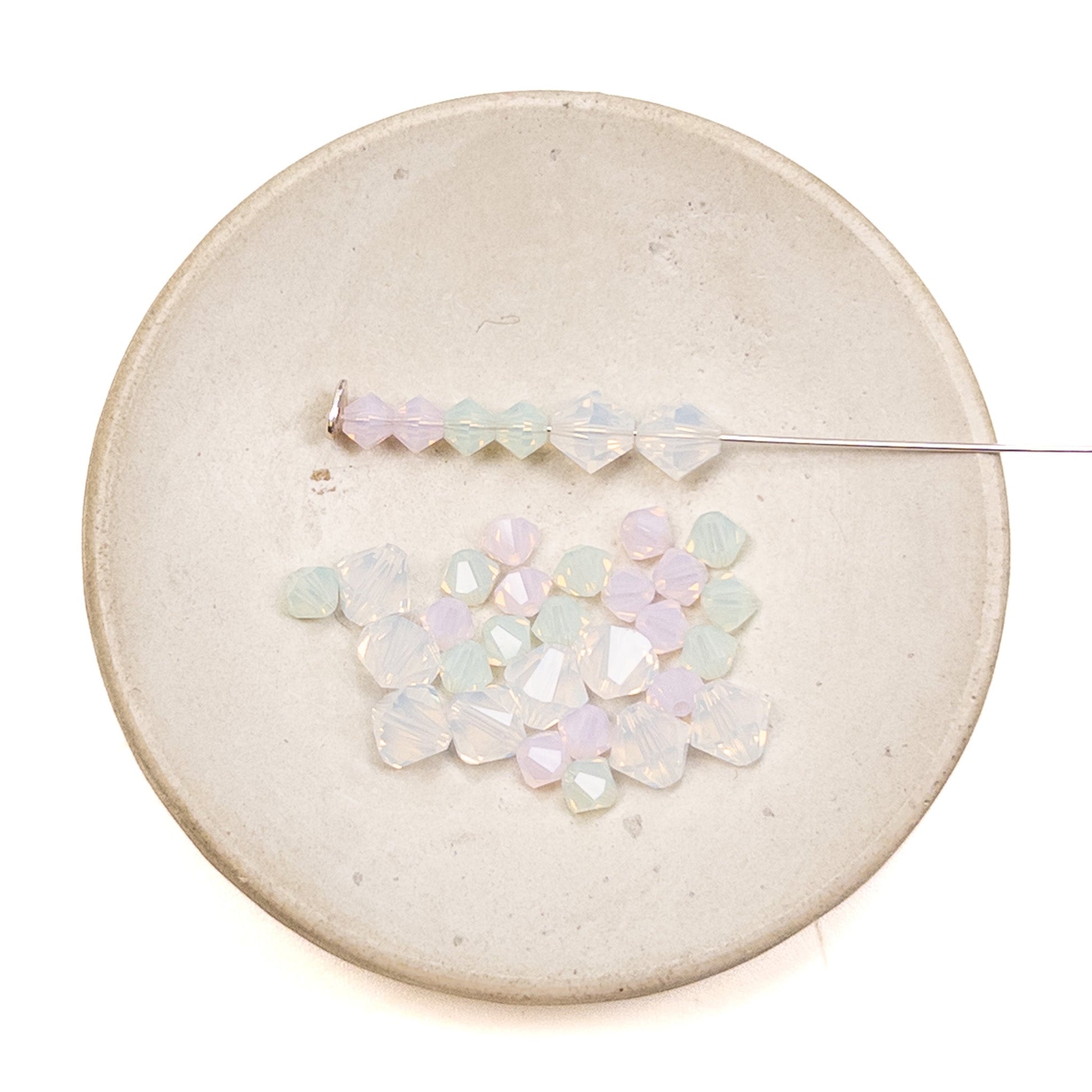 Swarovski and Preciosa Springtime Opal Crystal Mix - 34 pieces-The Bead Gallery Honolulu