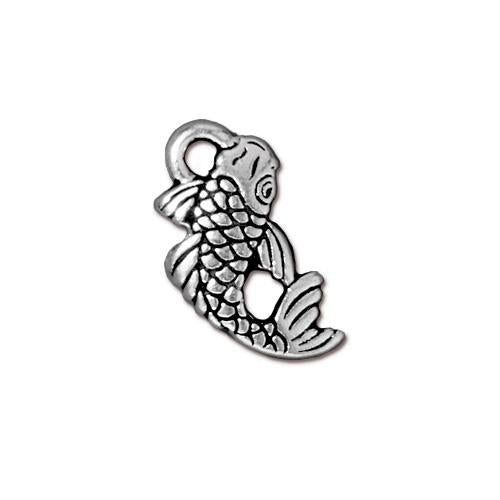 Swimming Koi Charm (2 Colors Available) - 3 pcs.