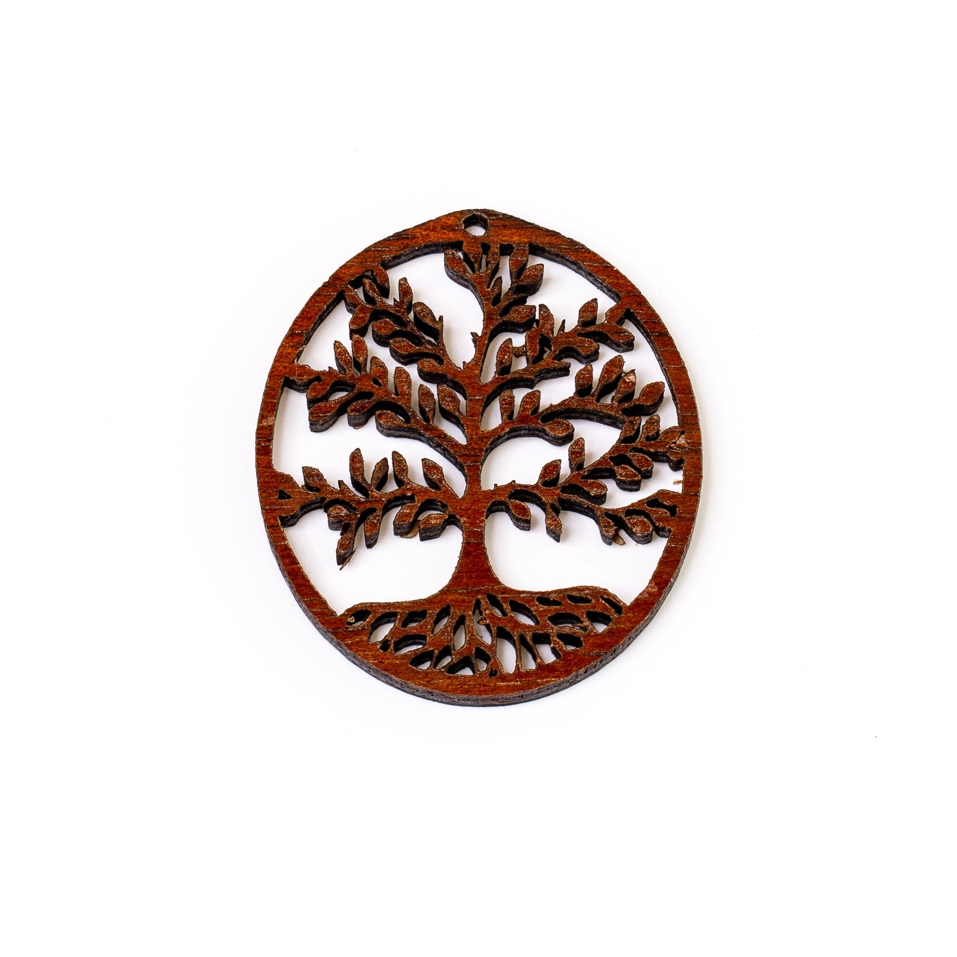 Tree of Life Koa Charm - 1 pc.