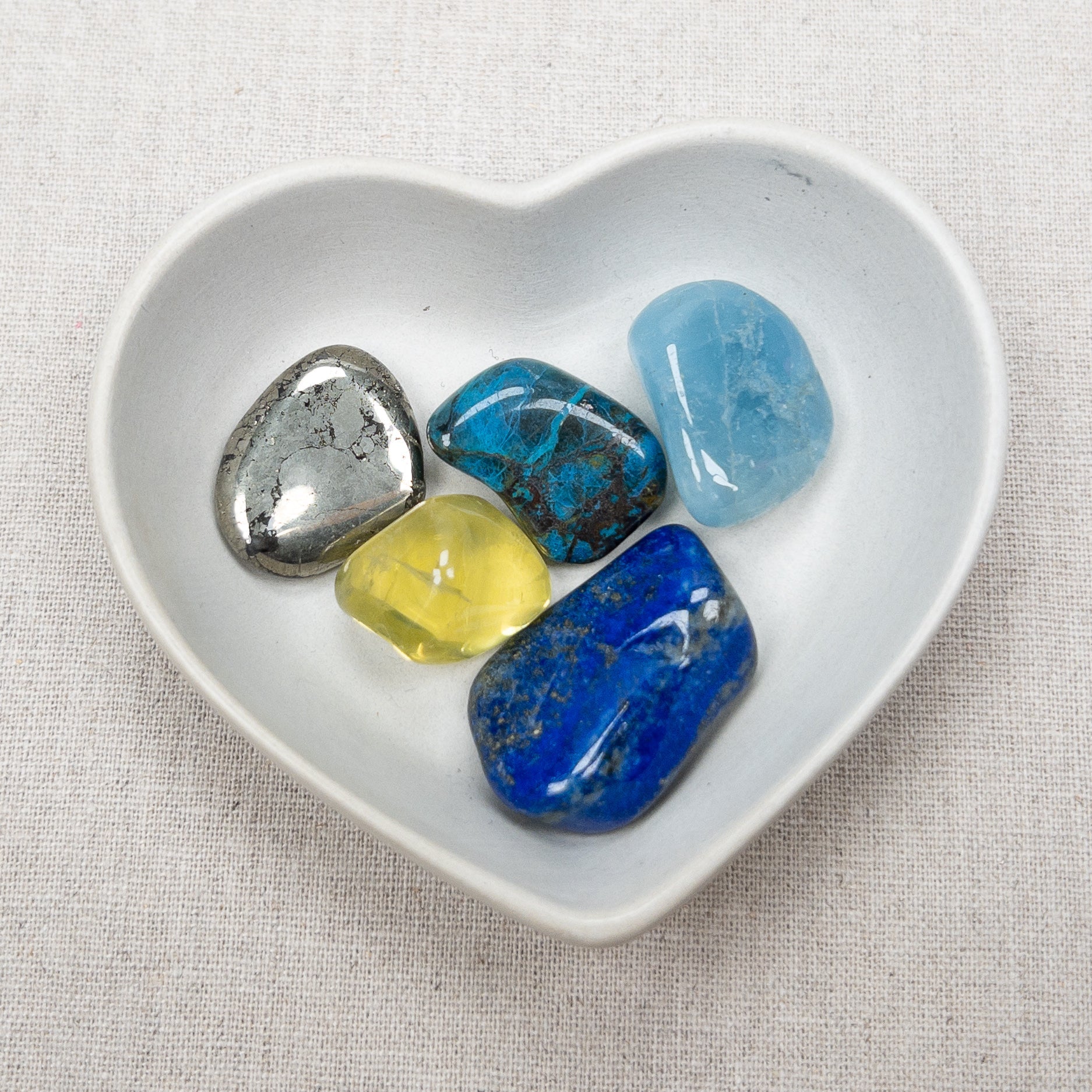 Tumbled Gem Set: Higher Happy Connection