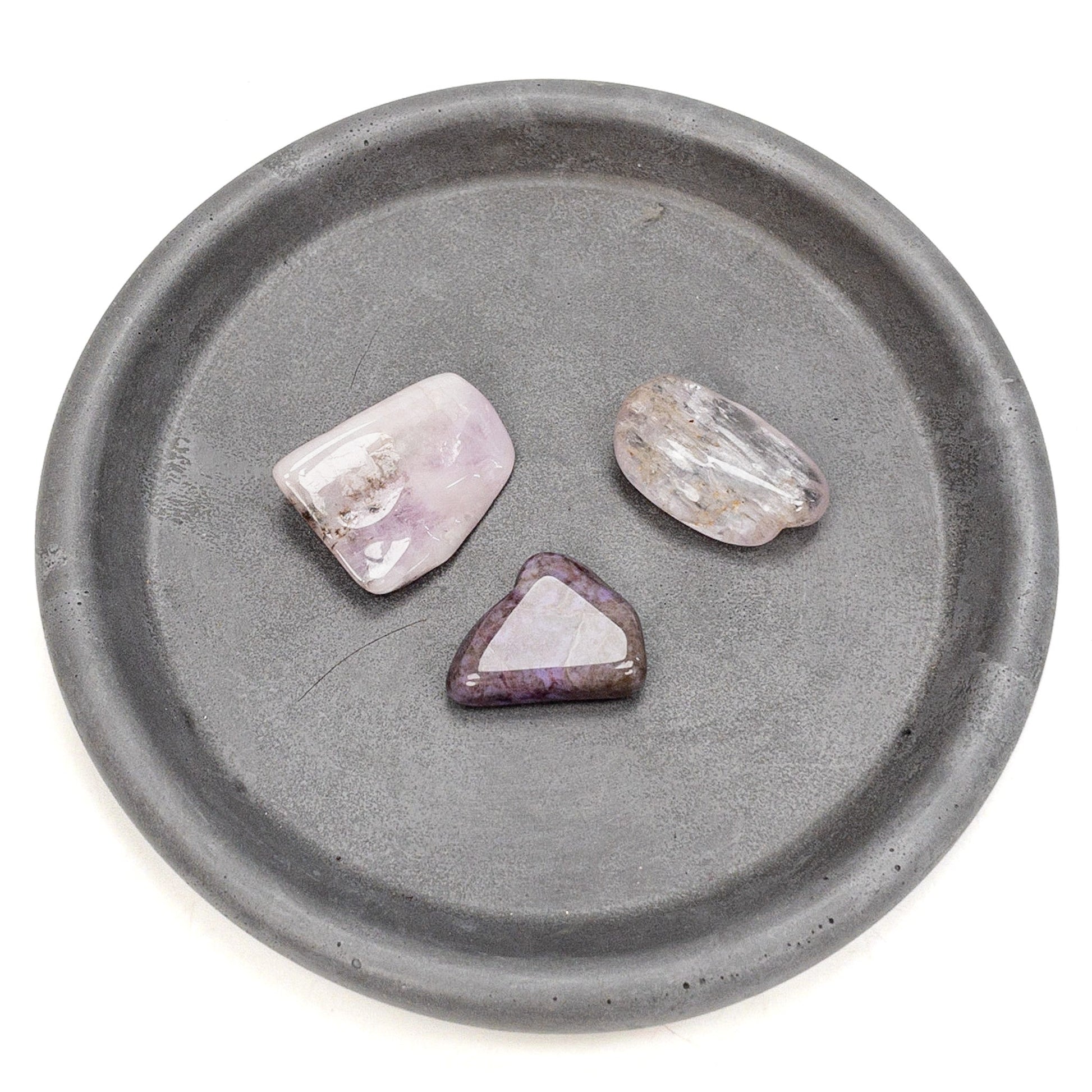 Tumbled Gem Set: Purple Light Ray of Healing