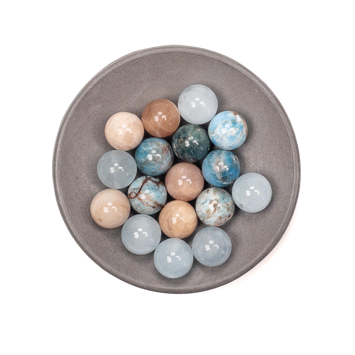 Water Horoscope Gemstone Bead Mix #2 - 18 pcs.