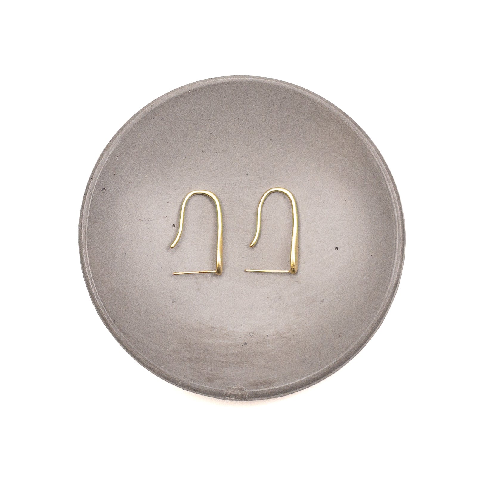 Pendulum Fishhook Earwire 'Vermeil' (Gold Plated Sterling Silver) - 1 pair