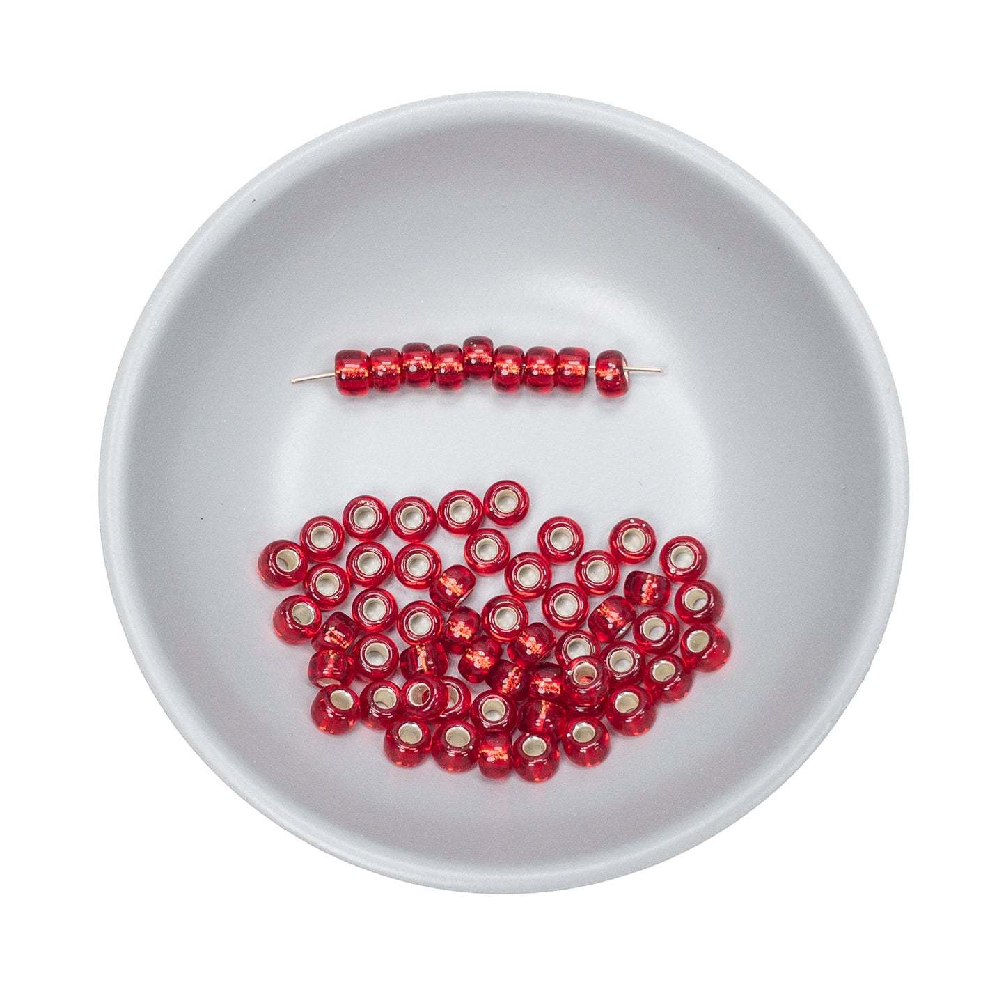 Cherry Sparkle Seed Bead - Miyuki 6/0