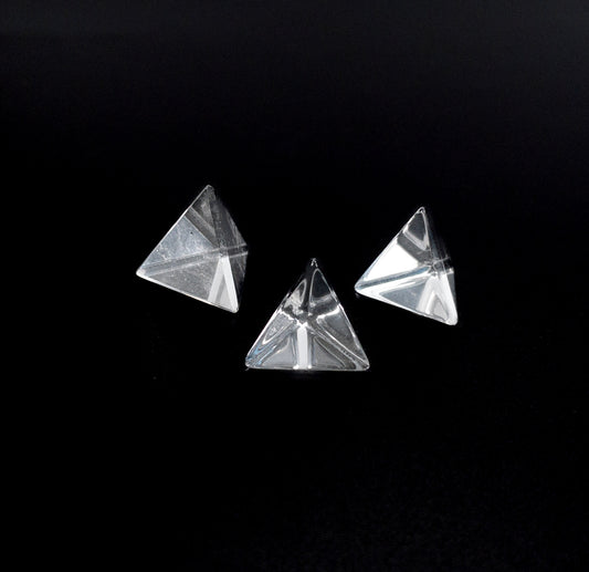 Crystal Quartz Tetrahedron Specimen - 1 pc.