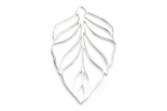 TRUNK SHOW PREORDER: Leaf Charm, Large (2 Colors Available)